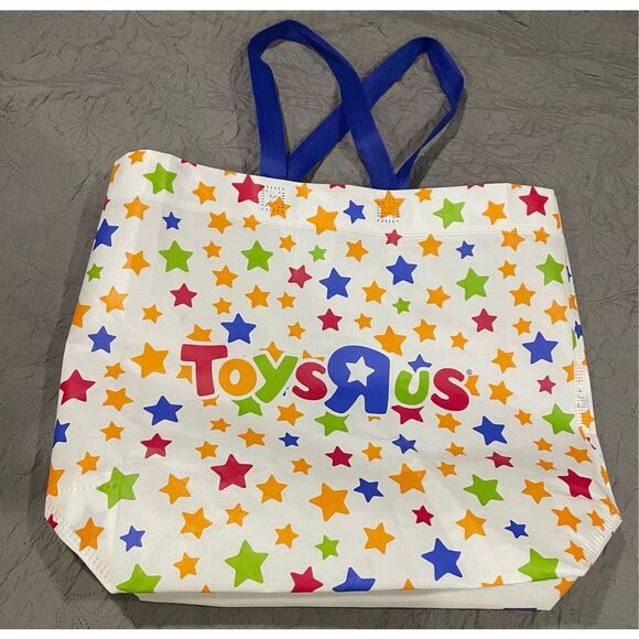 Toys R Us Colorful Stars Reusable Tote Bag Small - Picture 5 of 5